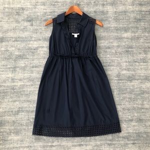 Motherhood Maternity navy blue dress